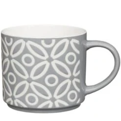 B&M Jumbo Embossed Stacking Mugs 4pk 9 B&M Jumbo Embossed Stacking Mugs 4pk -Home Kitchen 329369 Jumbo Embossed Stacking Mugs Set of 4 2