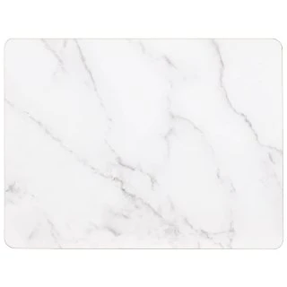 B&M Modern Cork Placemat & Coaster Set 8pc - Marble 3 B&M Modern Cork Placemat & Coaster Set 8pc - Marble - Image 3