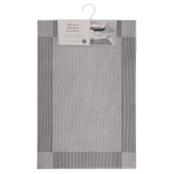 B&M Metallic Woven Placemats - Silver 4pk 9 B&M Metallic Woven Placemats - Silver 4pk -Home Kitchen 363869 4pk silver metallic woven placemats