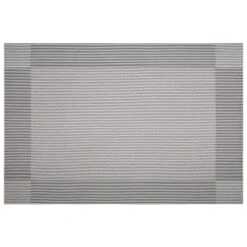 B&M Metallic Woven Placemats - Silver 4pk 8 B&M Metallic Woven Placemats - Silver 4pk -Home Kitchen 363869 4pk silver metallic woven placemats 4