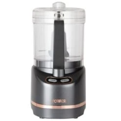 Tower Compact Food Processor 400ml - Grey & Rose Gold -Home Kitchen 371731 tower compact food processor