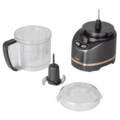 Tower Compact Food Processor 400ml - Grey & Rose Gold -Home Kitchen 371731 tower compact food processor 3