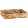 B&M Scandi Shore Rattan Cutlery Tray