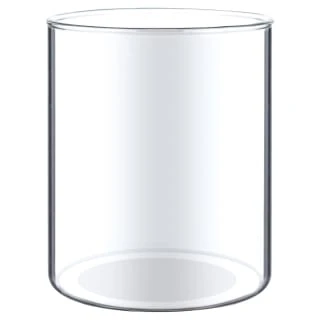 B&M Natural Home Small Glass Jar With Cork Lid 2 B&M Natural Home Small Glass Jar With Cork Lid - Image 2