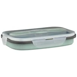 B&M Collapsible Lunch Box - Sage -Home Kitchen 383522 collapsible lunch box 7