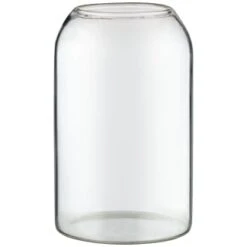 B&M Glass Jar With Cork Lid -Home Kitchen 390333 glass jar with cork lid 2