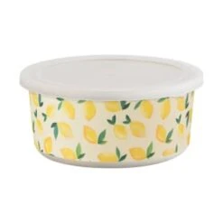 B&M Round Tubs 2pk - Lemons -Home Kitchen 392928 2pk reuse and repurpose round tubs lemon 5