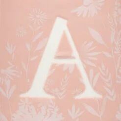 B&M Floral Alphabet Mug (Assorted) -Home Kitchen 394397 floral alphabet mug pink a 2