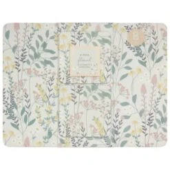 B&M Floral Placemat & Coaster Set 8pc -Home Kitchen 394455 floral placemat and coaster set 8pc